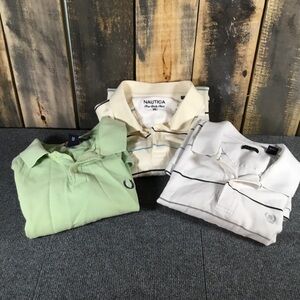 Men’s polo shirt bundle Chaps, Nautica, Izod size XL